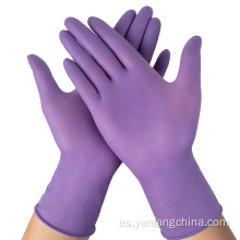 CE no estéril de guantes de nitrilo desechables para uso médico